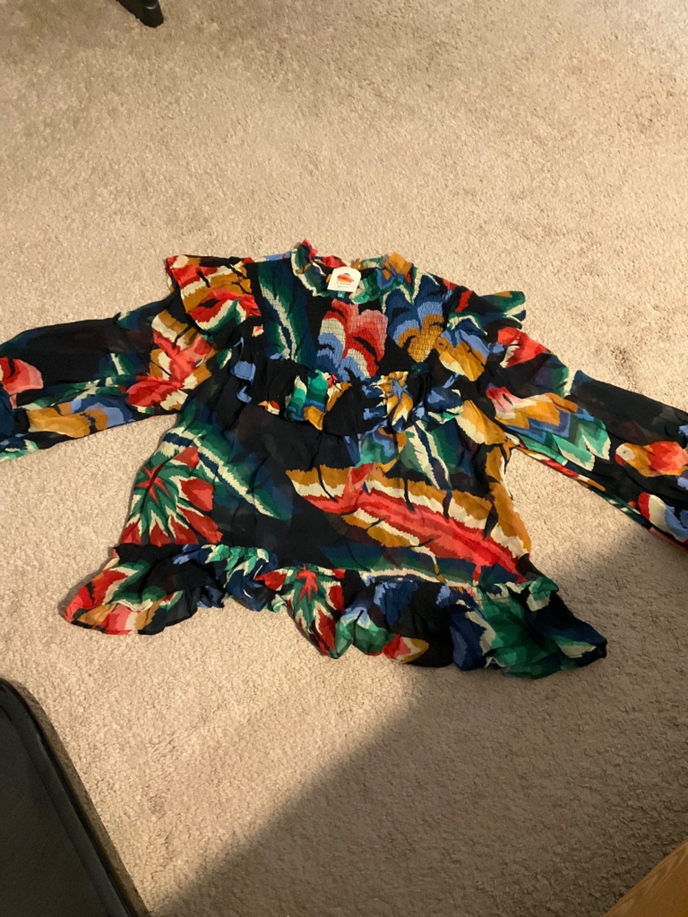 Multicoloured blouse Farm Rio - Picture 2 of 5
